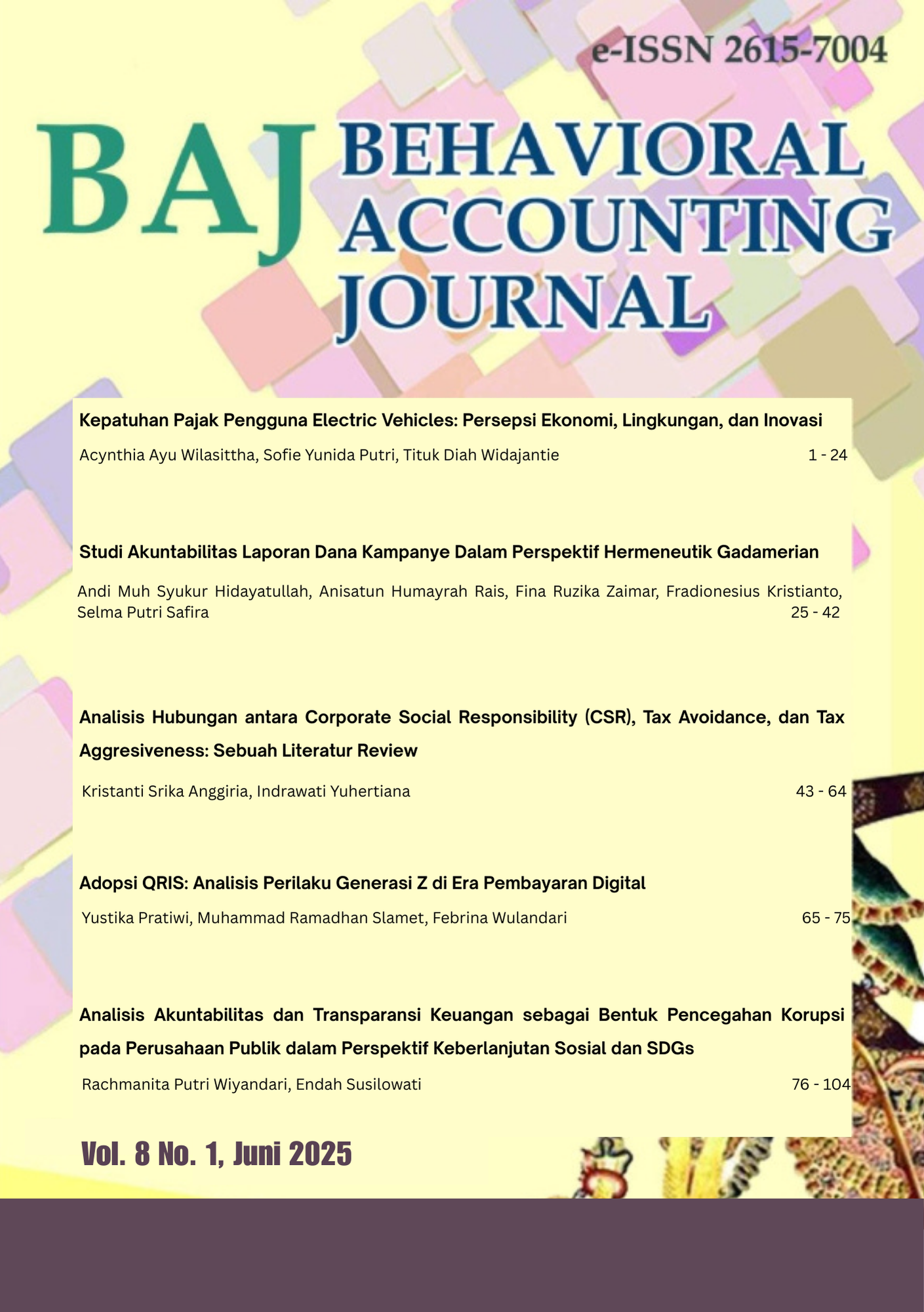 					View Vol. 8 No. 1 (2025): January-June 2025
				
